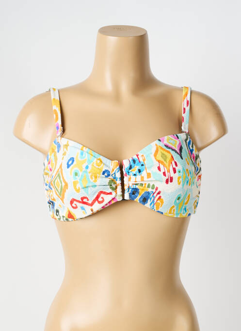 Haut de maillot de bain bleu BLUELOBSTER femme