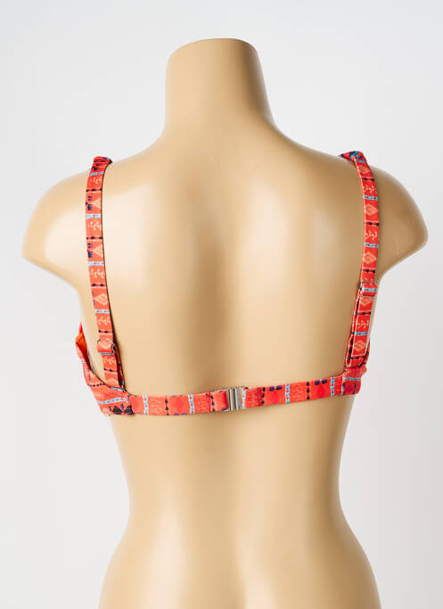 Haut de maillot de bain orange BLUELOBSTER femme