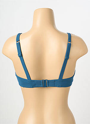 Haut de maillot de bain stretch haut soutien-gorge emboitant bleu SIMONE PERELE femme