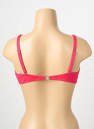 Haut de maillot de bain stretch haut soutien-gorge emboitant rose SIMONE PERELE femme