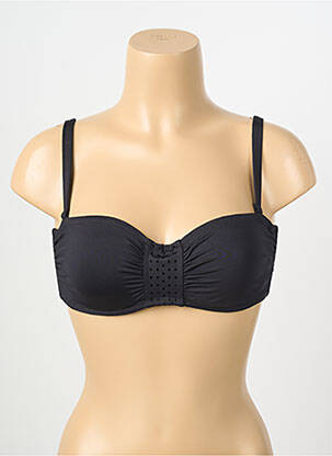 Haut de maillot de bain stretch haut soutien-gorge balconnet noir SIMONE PERELE femme