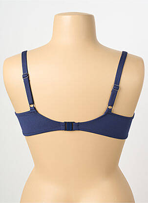 Haut de maillot de bain stretch haut soutien-gorge emboitant bleu FANTASIE femme