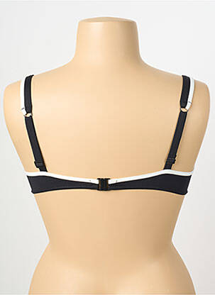 Haut de maillot de bain stretch haut soutien-gorge balconnet noir HUIT femme