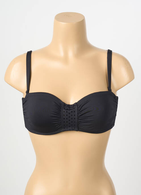 Haut de maillot de bain stretch haut soutien-gorge balconnet noir SIMONE PERELE femme
