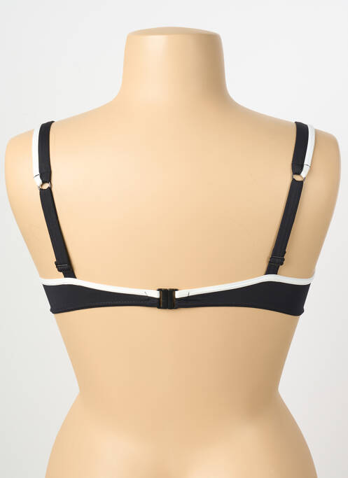 Haut de maillot de bain stretch haut soutien-gorge balconnet noir HUIT femme