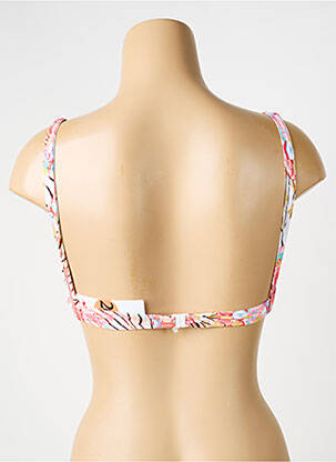 Haut de maillot de bain stretch haut soutien-gorge balconnet orange WATERCULT femme