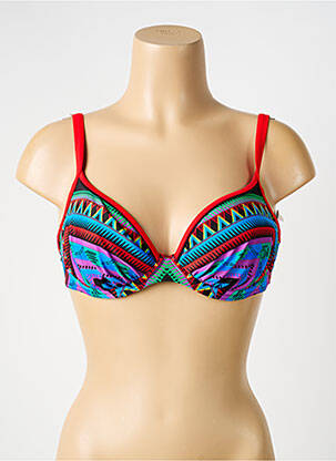 Haut de maillot de bain haut soutien-gorge moulé haut soutien-gorge moulé rouge SUNFLAIR femme