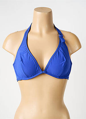 Haut de maillot de bain stretch haut soutien-gorge balconnet bleu PRINCESSE TAM-TAM femme
