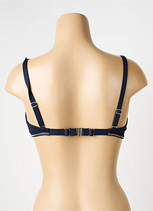 Haut de maillot de bain stretch haut bandeau bleu BLUELOBSTER femme