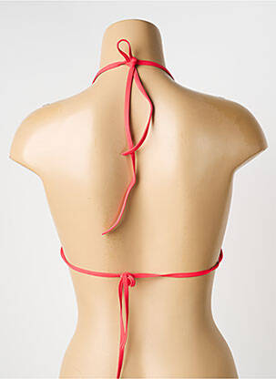 Haut de maillot de bain stretch haut triangles rouge BLUELOBSTER femme