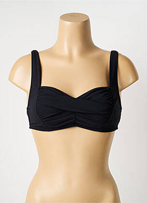 Haut de maillot de bain stretch haut soutien-gorge moulé noir ANITA femme