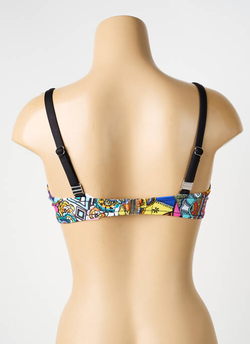 Soutien-gorge effet matière satinée haut soutien-gorge emboitant noir ANTIGEL femme