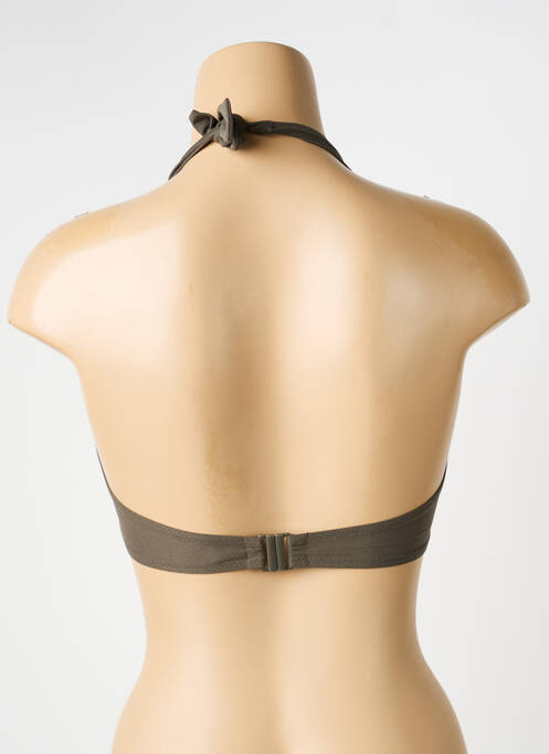 Haut de maillot de bain stretch haut soutien-gorge balconnet vert PRINCESSE TAM-TAM femme