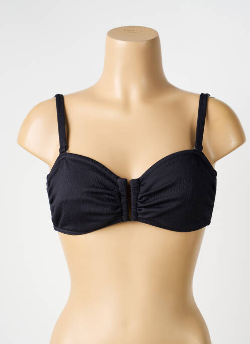 Haut de maillot de bain haut bandeau haut bandeau noir BLUELOBSTER femme