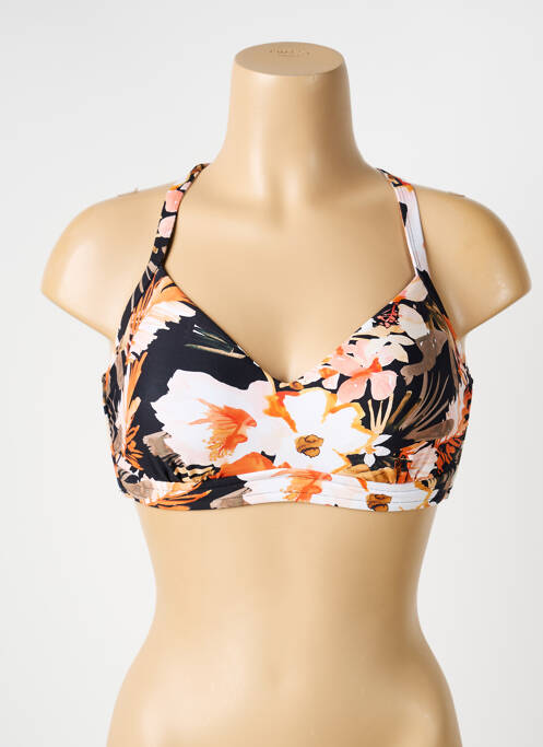 Haut de maillot de bain stretch haut soutien-gorge balconnet noir SEAFOLLY femme