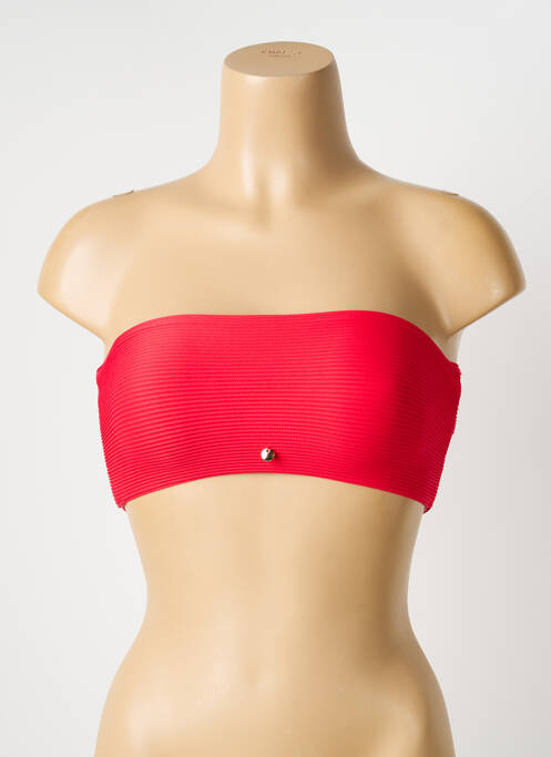 Haut de maillot de bain haut bandeau haut bandeau rouge SEAFOLLY femme