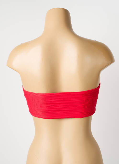 Haut de maillot de bain haut bandeau haut bandeau rouge SEAFOLLY femme