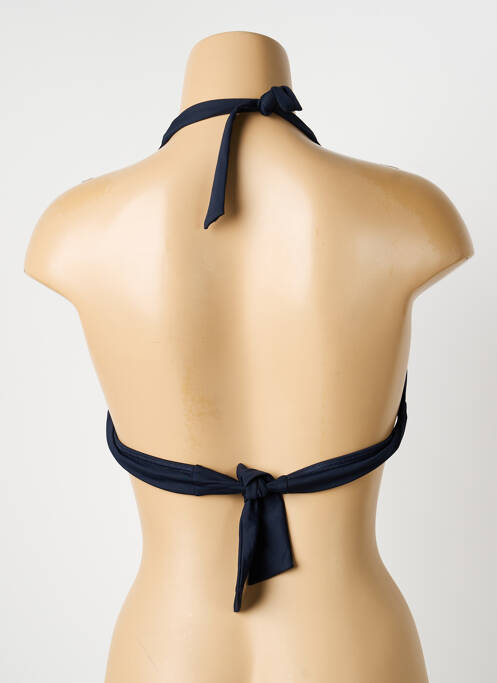 Haut de maillot de bain stretch haut soutien-gorge avec mousse de rembourrage amovible bleu BLUELOBSTER femme