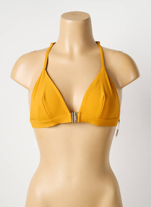 Soutien-gorge sans armature haut soutien-gorge nageur jaune AUBADE femme