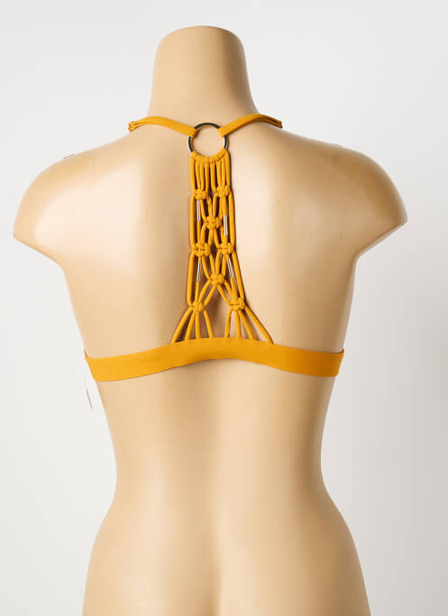 Soutien-gorge sans armature haut soutien-gorge nageur jaune AUBADE femme