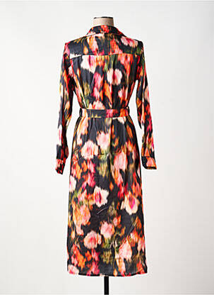 Robe longue manches longues manches longues orange LOLA ESPELETA femme