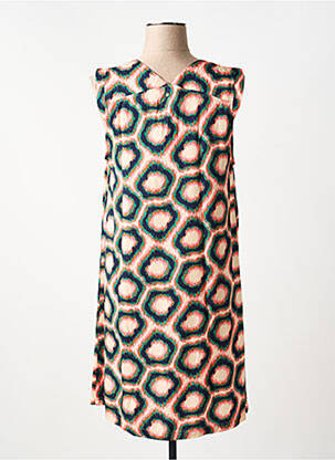 Robe courte sans manche sans manche bleu LOLA ESPELETA femme