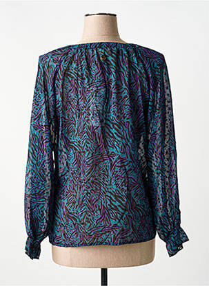 Blouse imprimé fantaisie manches longues vert LOLA ESPELETA femme