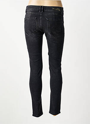 Jeans coupe slim broderie rivets taille normale noir LOLA ESPELETA femme