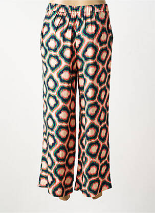 Pantalon 7/8 taille élastique bleu LOLA ESPELETA femme