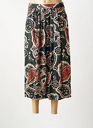 Jupe mi-longue coupe droite noir LOLA ESPELETA femme