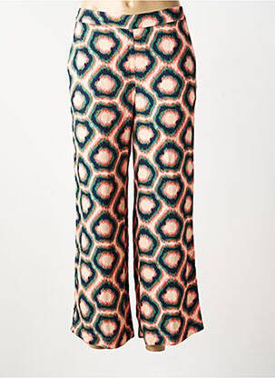 Pantalon 7/8 taille élastique bleu LOLA ESPELETA femme