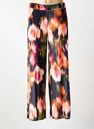 Pantalon droit taille élastique noir LOLA ESPELETA femme