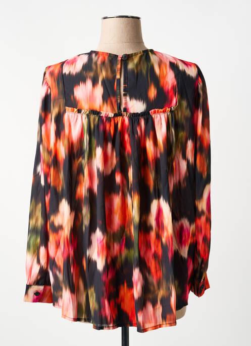 Blouse imprimé fantaisie manches longues noir LOLA ESPELETA femme