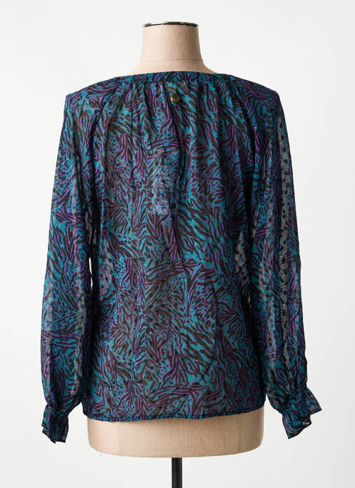 Blouse imprimé fantaisie manches longues vert LOLA ESPELETA femme