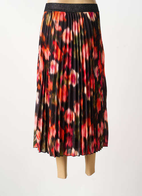 Jupe mi-longue coupe évasée noir LOLA ESPELETA femme