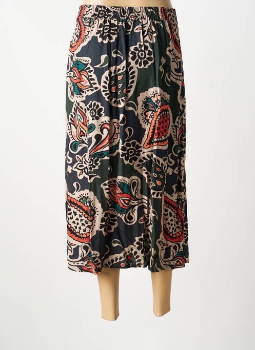 Jupe mi-longue coupe droite noir LOLA ESPELETA femme