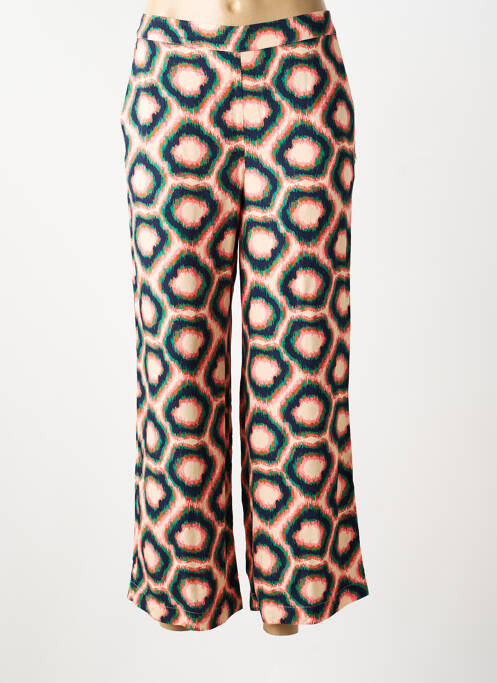 Pantalon 7/8 taille élastique bleu LOLA ESPELETA femme