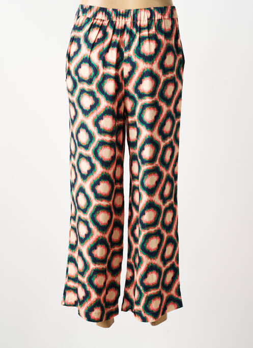 Pantalon 7/8 taille élastique bleu LOLA ESPELETA femme