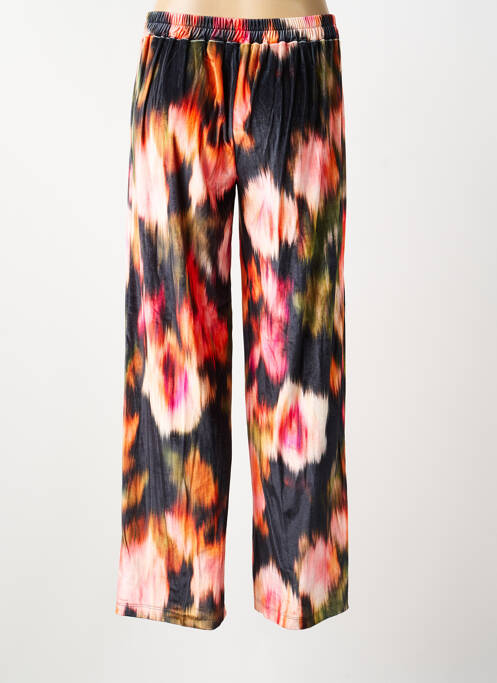 Pantalon droit taille élastique noir LOLA ESPELETA femme