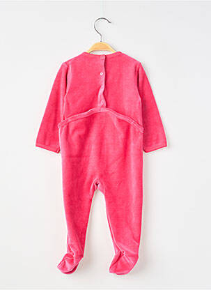 Pyjama fermeture pressionnée rose ABSORBA fille