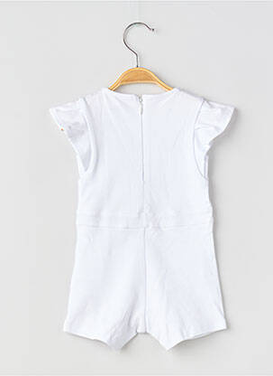 Combishort coupe droite manches courtes blanc KARL LAGERFELD garcon
