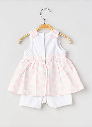 Combi-pantalon col rond sans manche rose ABSORBA fille