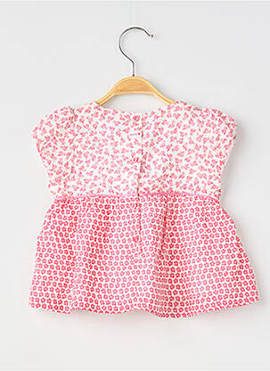 Blouse imprimé fantaisie manches courtes rouge ABSORBA fille