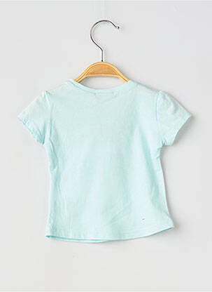 Top coupe droite manches courtes bleu CHIPIE fille