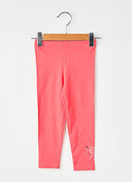 Legging slim taille élastique rouge 3 POMMES fille