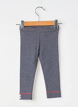 Legging slim taille élastique bleu ABSORBA fille