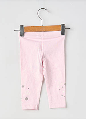 Legging rose 3 POMMES fille