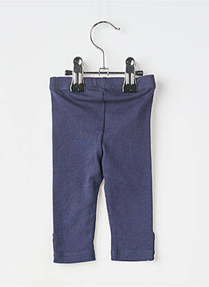Legging slim taille élastique bleu ABSORBA fille