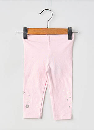 Legging rose 3 POMMES fille