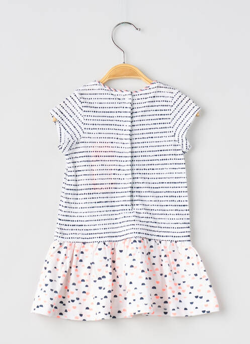 Robe mi-longue manches courtes manches courtes noir 3 POMMES fille